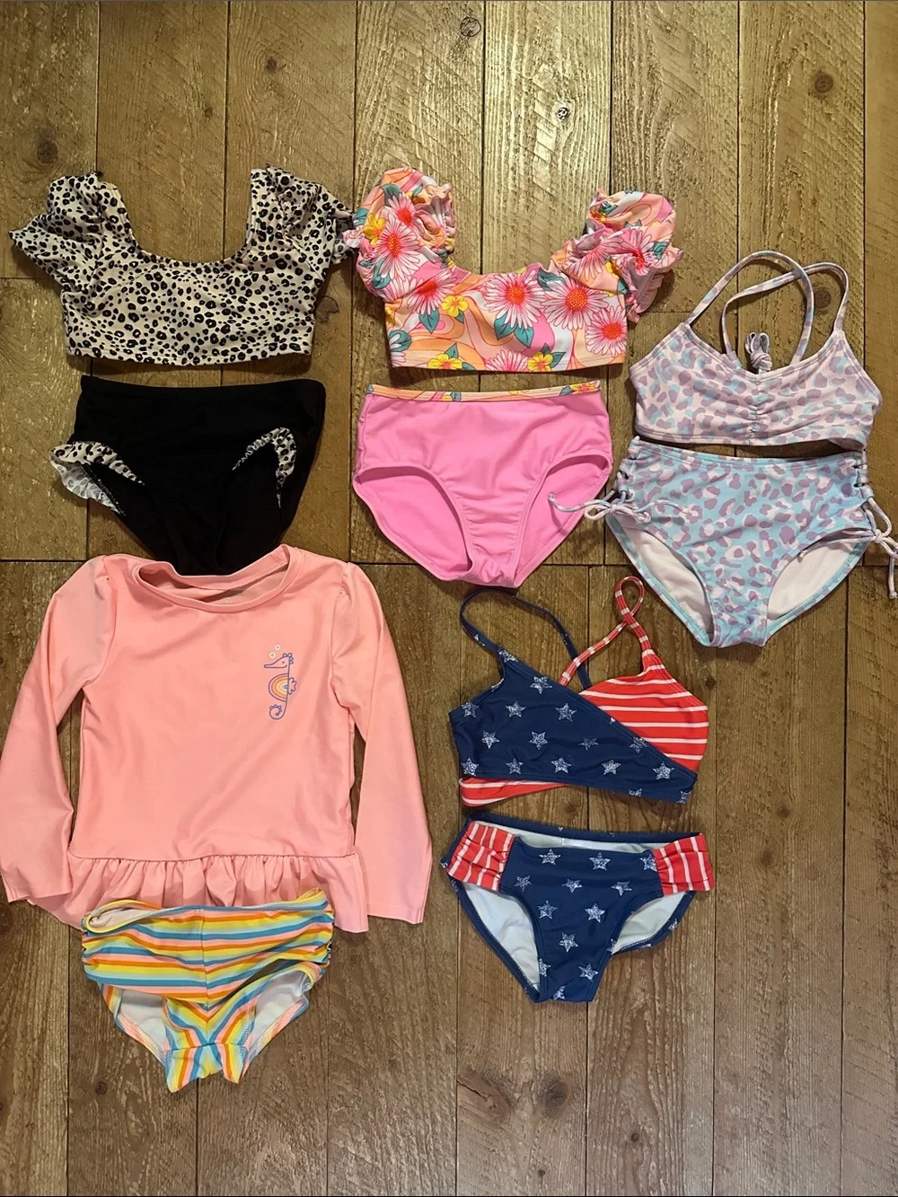 Girls’ 2-Piece Bathing Suits